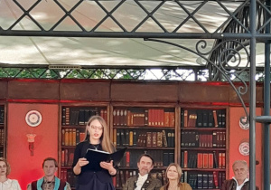 "Ballady i romanse" w ogrodzie Muzeum Pałacu Herbsta w Łodzi
