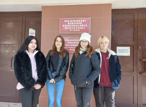 Dyktando Wojewódzkie dla Maturzystów w Centrum Rozwoju Edukacji Województwa Łódzkiego w Łodzi.