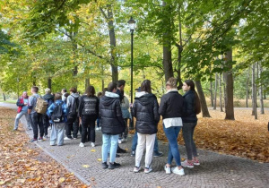 Uczniowie naszego liceum w Skierniewicach