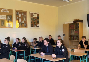Spotkanie maturzystów z przedstawicielami Wojskowego Centrum Rekrutacji