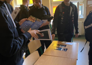 Spotkanie maturzystów z przedstawicielami Wojskowego Centrum Rekrutacji