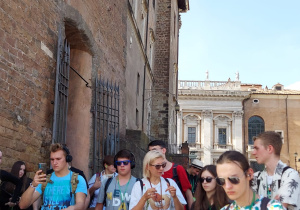Uczniowie Karskiego na wycieczce w Italii