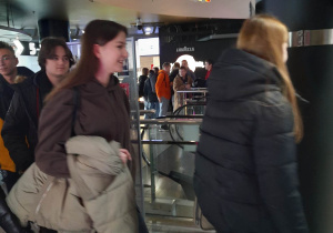 Mikołajkowe wyjście do kina klasy III a
