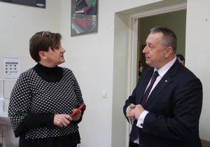 Łódzki Kurator Oświaty z wizytą w Karskim