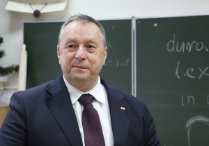 Łódzki Kurator Oświaty z wizytą w Karskim