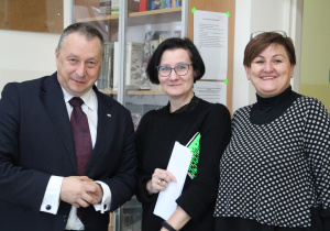 Łódzki Kurator Oświaty z wizytą w Karskim