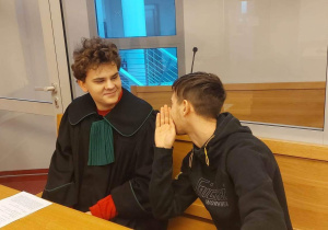 Symulacja rozprawy sądowej na Wydziale Prawa i Administracji Uniwersytetu Łódzkiego