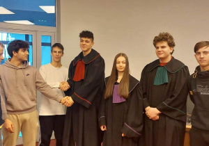 Symulacja rozprawy sądowej na Wydziale Prawa i Administracji Uniwersytetu Łódzkiego