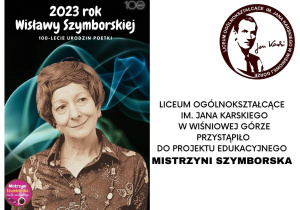 Mistrzyni Szymborska w IVc