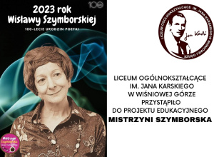 Ogólnopolski projekt "Mistrzyni Szymborska"