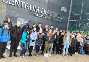 Młodzież Karskiego w Centrum Dialogu w Łodzi
