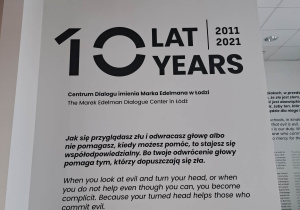 Młodzież Karskiego w Centrum Dialogu w Łodzi
