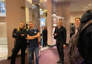 Klasa IIIc w Teatrze Muzycznym na spektaklu "Lalka"