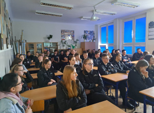 Pełnomocnik Dziekana Wydziału Filozoficzno - Historycznego UŁ z wizytą w Karskim