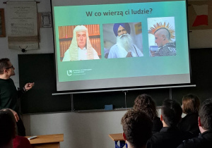 Pełnomocnik Dziekana Wydziału Filozoficzno - Historycznego UŁ z wizytą w Karskim
