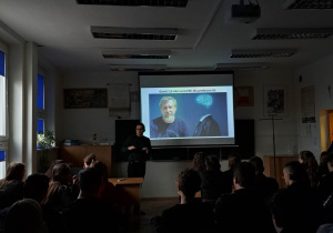 Pełnomocnik Dziekana Wydziału Filozoficzno - Historycznego UŁ z wizytą w Karskim