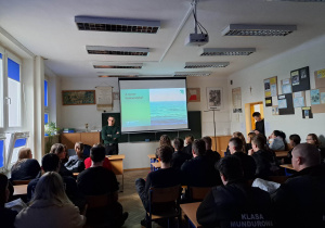 Pełnomocnik Dziekana Wydziału Filozoficzno - Historycznego UŁ z wizytą w Karskim