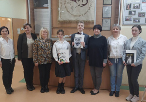 Powiatowy konkurs pięknego czytania poezji Wisławy Szymborskiej "Nic dwa razy się nie zdarza"