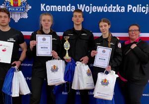 II miejsce w zawodach o Puchar Komendanta Wojewódzkiego Policji w Łodzi
