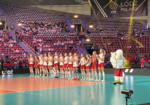 Karski kibicuje siatkarkom