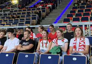 Karski kibicuje siatkarkom