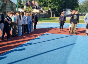 Alarm przeciwpożarowy w Karskim