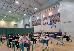 Próbna matura z CKE w Karskim