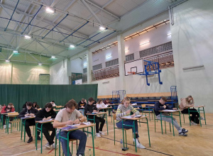Próbna matura z CKE w Karskim