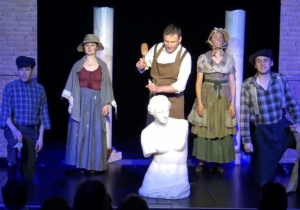 Na spektaklu w języku angielskim "Pygmalion"