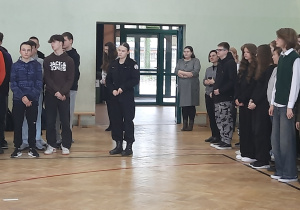 Apel podsumowujący I półrocze w Karskim