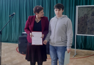 Apel podsumowujący I półrocze w Karskim