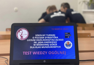 Szkolny Turniej o Puchar Dyrektora Liceum Ogólnokształcącego im. Jana Karskiego w Wiśniowej Górze