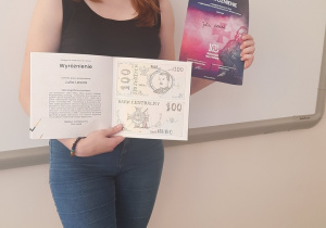"Bohater na stówę" - wyróżnienie dla Julii Lesiak