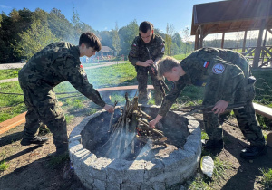 Zajęcia survivalowe klasy 2b i 3b OPW