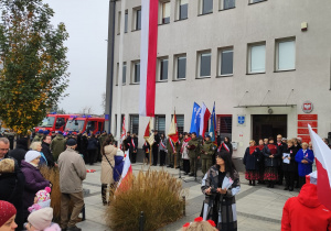 Narodowe Święto Niepodległości w Gminie Andrespol z udziałem uczniów Karskiego
