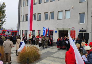 Narodowe Święto Niepodległości w Gminie Andrespol z udziałem uczniów Karskiego