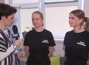 Liceum Karskiego w TVP Łódź