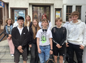 Klasa Ia w Teatrze Powszechnym w Łodzi