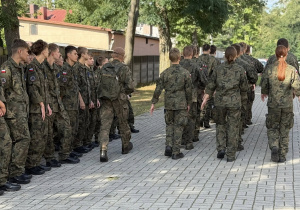 Musztra z 9. Łódzką Brygadą Obrony Terytorialnej