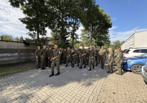 Musztra z 9. Łódzką Brygadą Obrony Terytorialnej