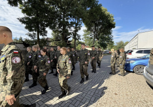 Musztra z 9. Łódzką Brygadą Obrony Terytorialnej