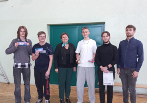 Szkolny Turniej Szachowy o Puchar Dyrektora Liceum Ogólnokształcącego im. Jana Karskiego w Wiśniowej Górze