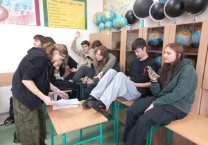 Zorganizowaliśmy w naszym liceum konkursu „Mistrz Mapy”