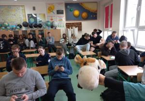 Zorganizowaliśmy w naszym liceum konkursu „Mistrz Mapy”