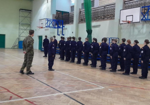 Musztra z Nadwiślańskim Oddziałem Straży Granicznej