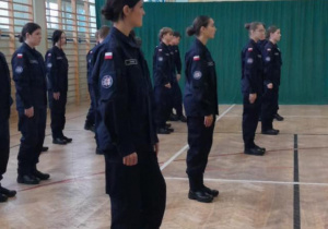 Musztra z Nadwiślańskim Oddziałem Straży Granicznej