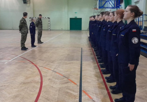 Musztra z Nadwiślańskim Oddziałem Straży Granicznej