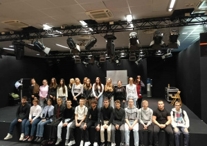 Młodzież Karskiego na spektaklu profilaktycznym