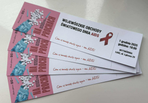 Młodzież Karskiego na Wojewódzkich Obchodach Światowego Dnia Walki z AIDS