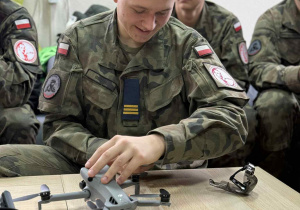 Szkolenie dronowe dla mundurowych Karskiego